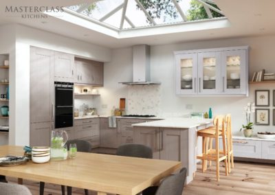 Wimbourne-LightGrey-StoneGrey Luxury Designer Shaker Kitchen