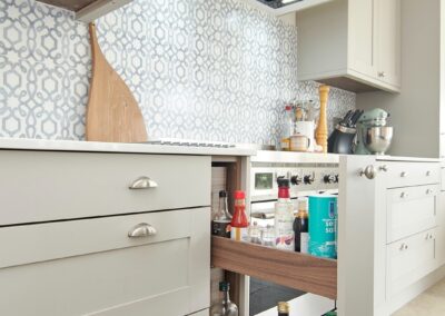 Modern Shaker Kitchen designed and installed in Ringwood, Hampshire