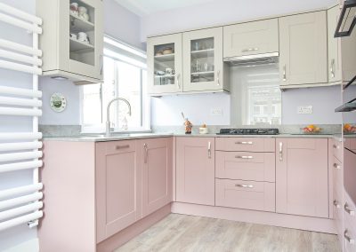 Modern Two Tone Shaker Kitchen (1)
