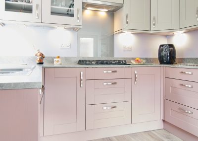 Modern Two Tone Shaker Kitchen (4)